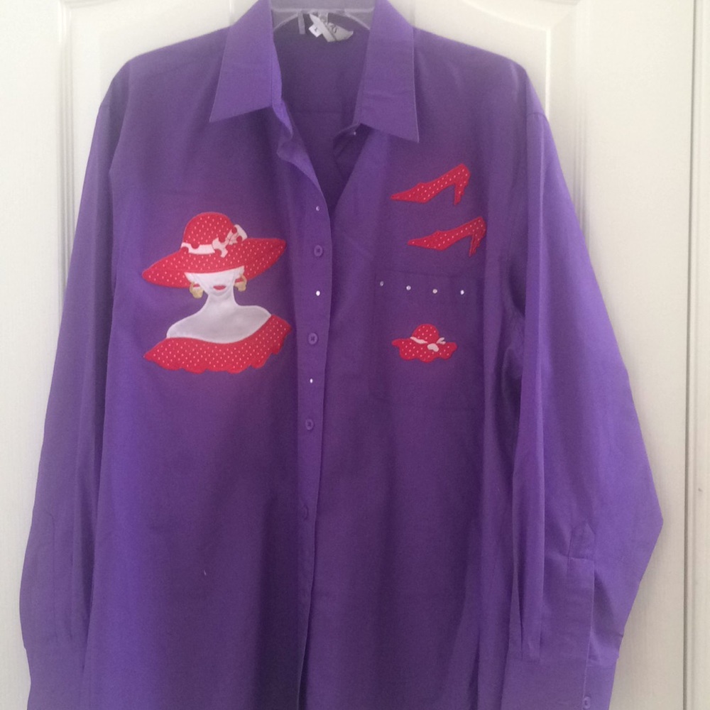 FINAL MARKDOWN Las Olas  ladies blouse large